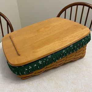 Vintage Longaberger Writing Desk Basket